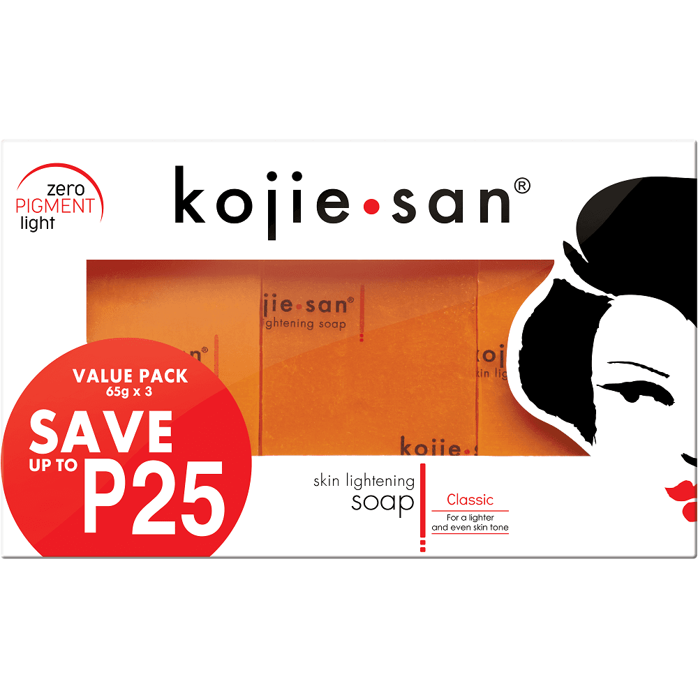 Kojie san soap 65g pack of 3 1
